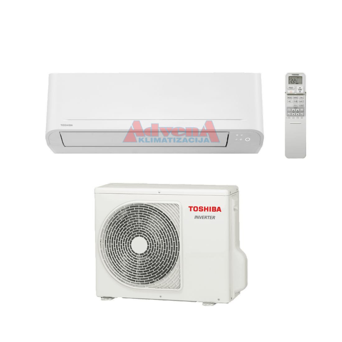 TOSHIBA KLIMA UREĐAJ RAS-B07E2KVG-E/RAS-07J2AVG-E