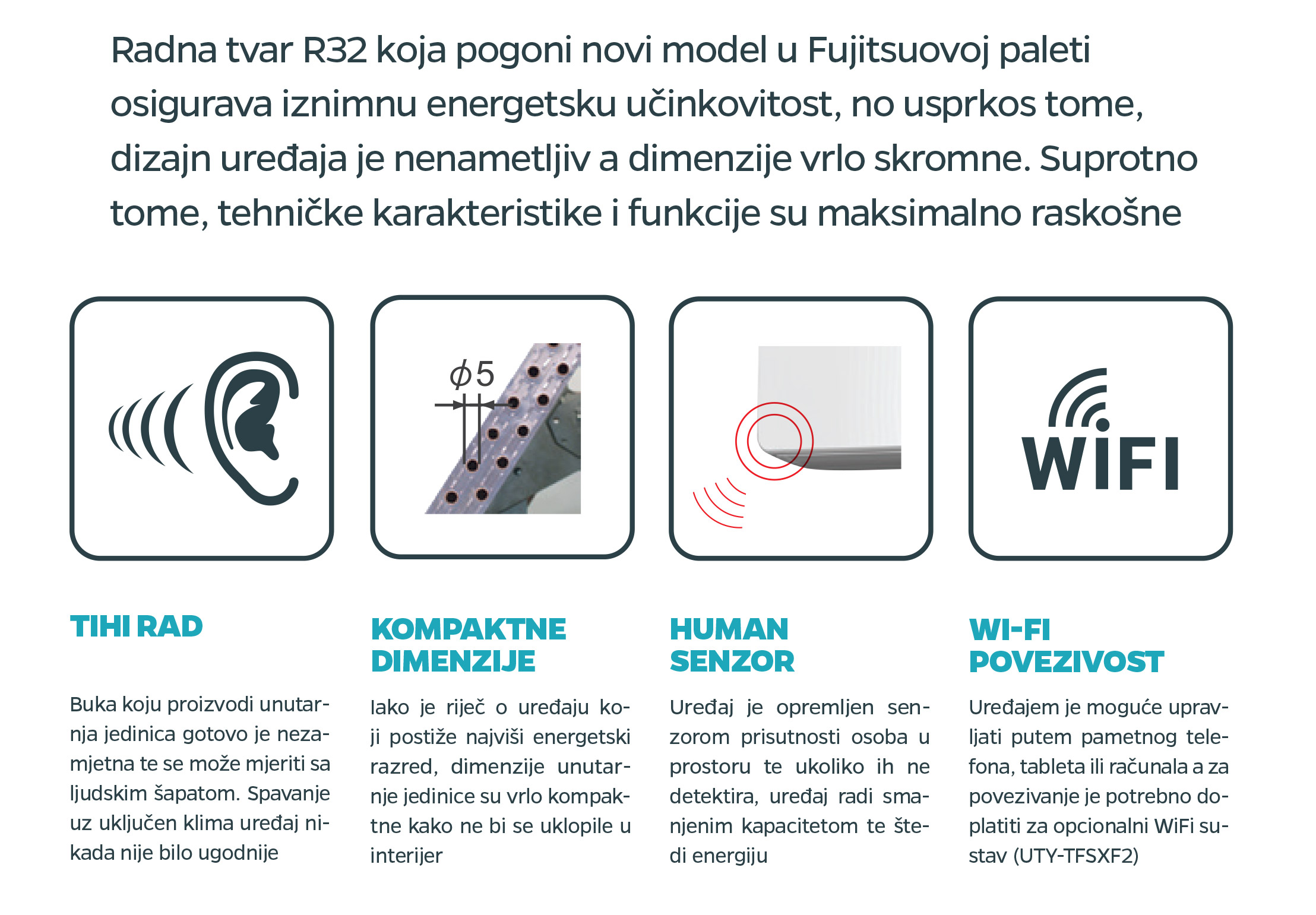 Karakteristike Fujitsu Advance Inverter modela